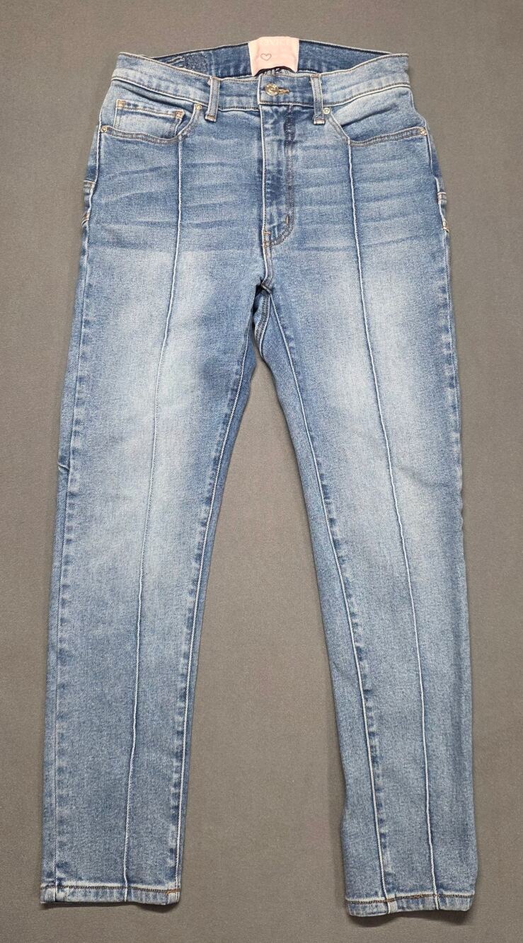Revice Denim Star Venus Crop Jeans Size 29 Light Wash High Rise